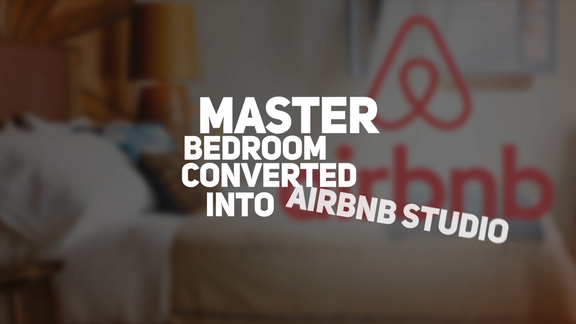 Master Bedroom Converted into AirBnb Studio